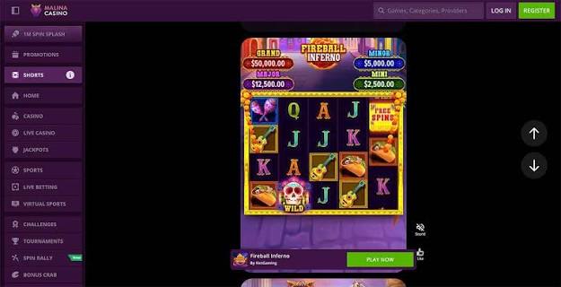 Évaluation de Malina Casino (2026) - Bonus de bienvenue exceptionnel Évaluation de Malina Casino (2026) - Bonus de bienvenue exceptionnel