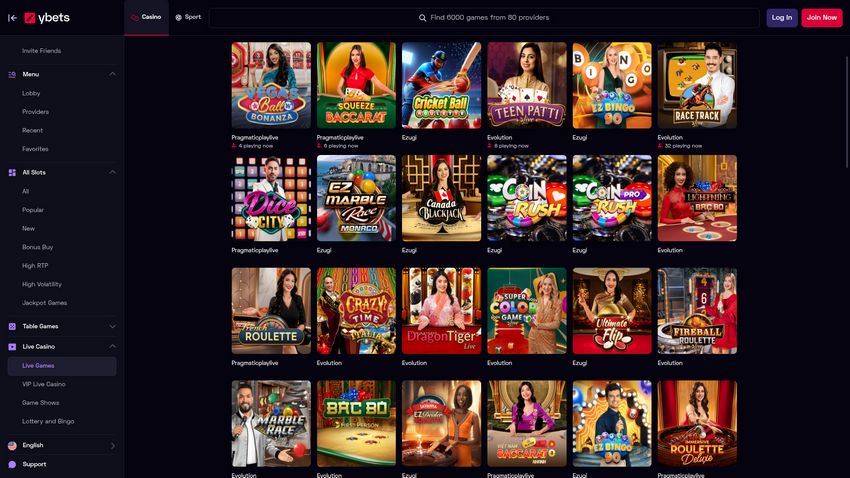 Testimonianza su Ybets Casino: è sicuro giocare?
